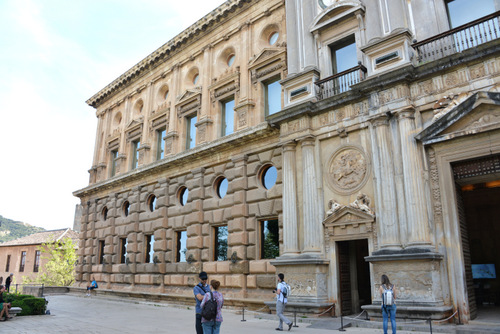 Palace of Charles/Carlos V, Holy Roman Emperor.